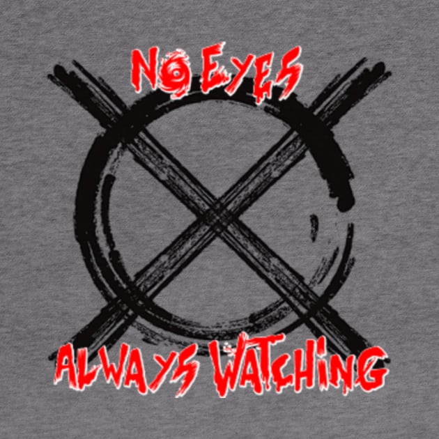 No Eyes, Always Watching - Slender Tee by VALMEZA602